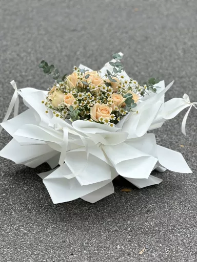Champagne Rose Bouquet