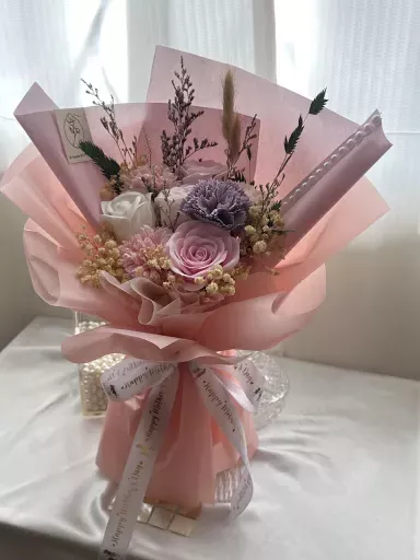 Blush Lavender Dream Bouquet