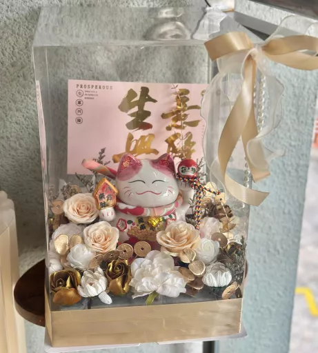 Fortune Blooms Box (Soap Flower)