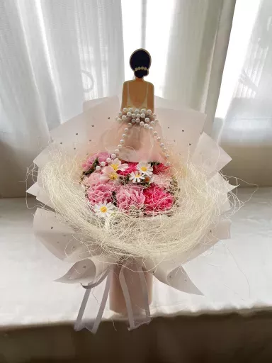 Princess Pearl Pink Bouquet