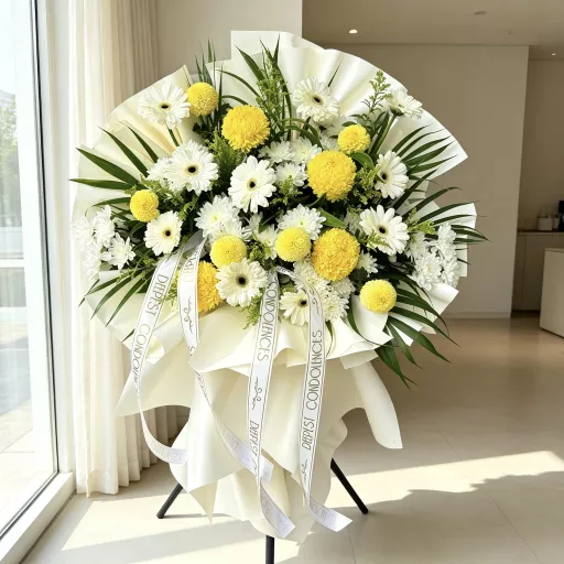 Deepest Condolences Funeral Stand 追思寄念