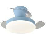 Macaron Ceiling Fan Light-Black