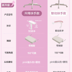 Pink Kitten Linkage Gaming Chair 8218