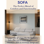 BLUEBERRY L-SHAPE SOFA