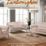 LAMBOURGHINI 1+2+3 SEATER SOFA