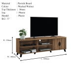 ARCH 03 6' HALL CABINET