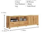 KALMAL 04  6.5' HALL CABINET