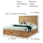 KAMAL 92 QUEEN BEDFRAME