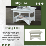 MIYA 22 END TABLE