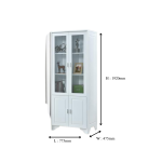 MIYA 31 2 DOOR BOOK CABINET