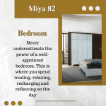 MIYA 82 3 DOOR WARDROBE