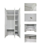 MIYA 82 3 DOOR WARDROBE