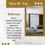 MIYA 82 3 DOOR WARDROBE TOP