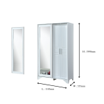 MIYA 84 2 DOOR SLIDING WARDROBE