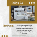 MIYA 92 BUNK BED + DRAWER