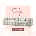 ICON 883 4 SEATER SOFA