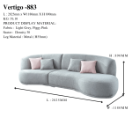 VERTIGO 884 CORNER SOFA