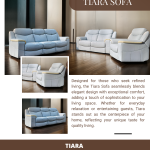 TIARA 1+2+3 SEATER SOFA