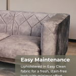 YELLOW 3 SEATER SOFA