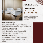 TIARA 1+2+3 SEATER SOFA