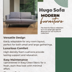 HUGO 2 SEATER SOFA