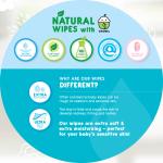 CHOMEL BABY WIPES 100 SHEETS X 3 PACKS