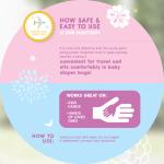 CHOMEL KIDS HAND SANITIZER 55ML