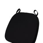 Black Chiavari Cushion with Velcro Tabs