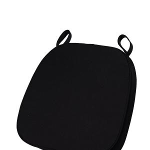 Black Chiavari Cushion with Velcro Tabs