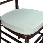 White Chiavari Cushion with Velcro Tabs