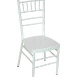 White Aluminum Chiavari Ballroom Chair