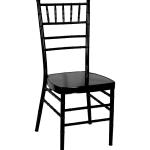 Black Aluminum Chiavari Ballroom Chair