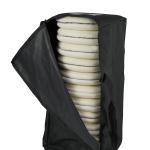 Black Chiavari Wood Base Seat Pad Bag (holds 20)