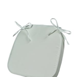 White Chiavari Cushion with 12'' Ties