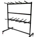 New Heavy Duty Folding Chair Cart