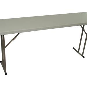6’ Resin Folding Conference Table (18” x 72”)  (height 29.14")