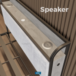 Homex BRS-6001 Speaker Bedframe