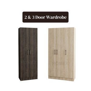 Homex 2 & 3 Door Wardrobe