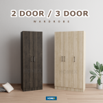 Homex 2 & 3 Door Wardrobe