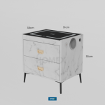 Homex Side Table (Marble)