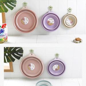 Folding Wash Basin(2.5L) Pink