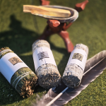 Sacred Smudging Collection Sage Bundle Set Meditation Herb Incense Salvia Apiana Palo Santo Cleansing Healing Spiritual Energy