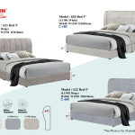 Carpin Elegant 620 Bed 5'