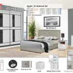 Carpin N1 Bedroom Set