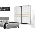Carpin BE Bedroom Set (BlackLine)
