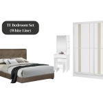Carpin TE Bedroom Set (White Line)