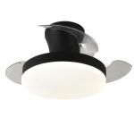 Macaron Ceiling Fan Light-Black