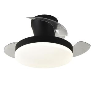 Macaron Ceiling Fan Light-Black