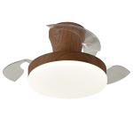 Macaron Ceiling Fan Light-Black