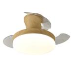 Macaron Ceiling Fan Light-Black